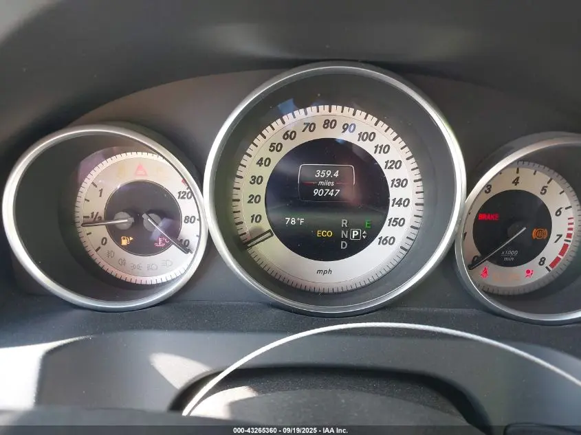 2014 MERCEDES-BENZ E 550  