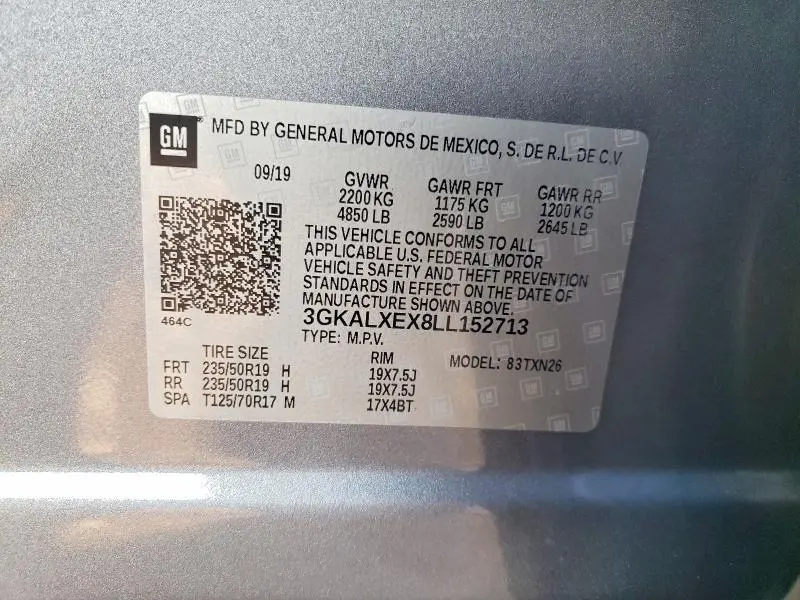 2020 GMC TERRAIN DENALI  
