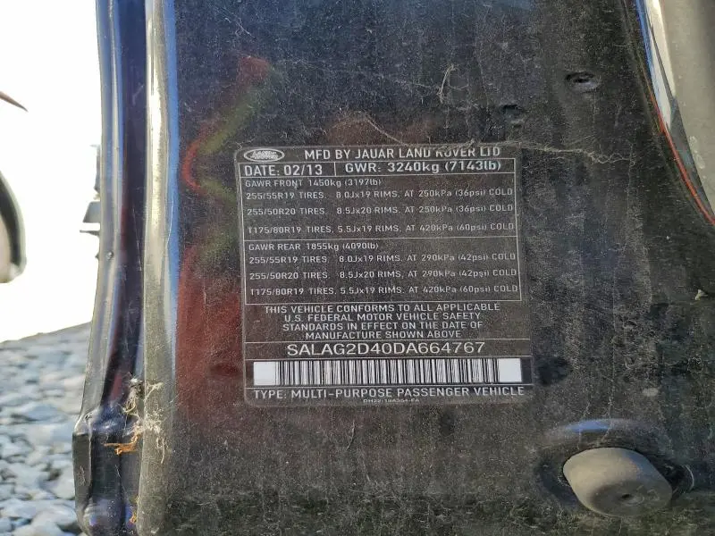 2013 LAND ROVER LR4 HSE  