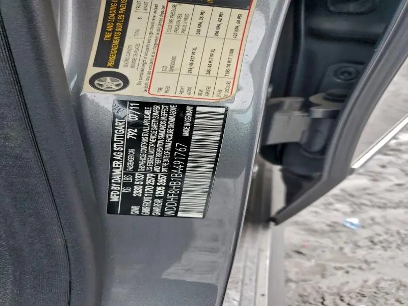 2011 MERCEDES-BENZ E 350 4MATIC  