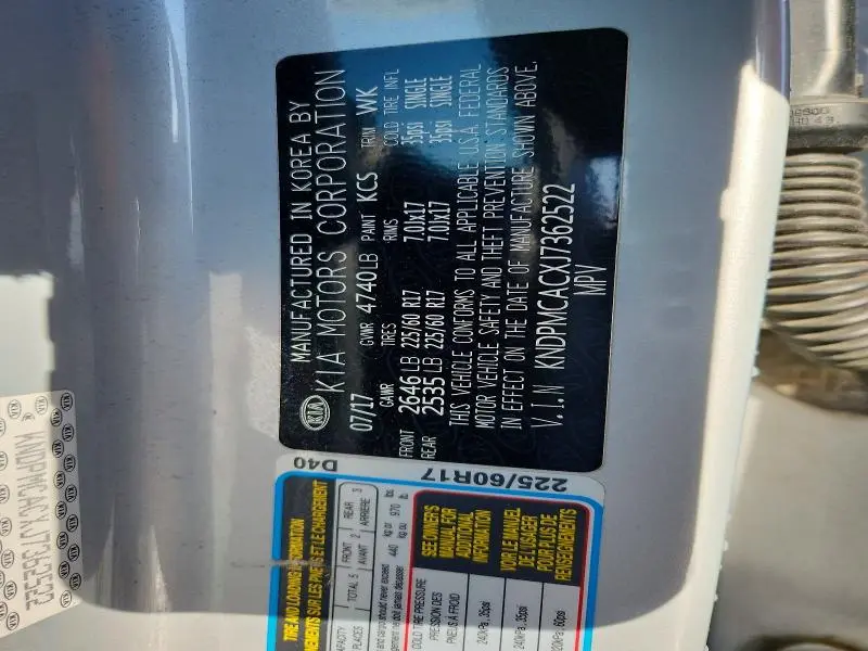 2018 KIA SPORTAGE LX  