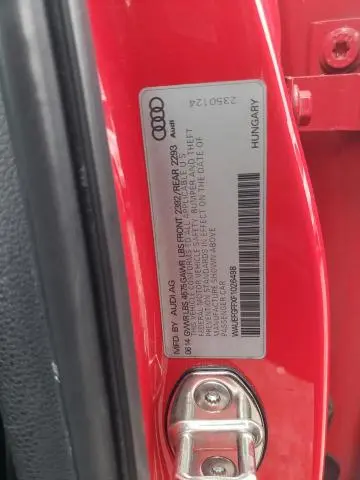 2015 AUDI A3 PREMIUM PLUS  