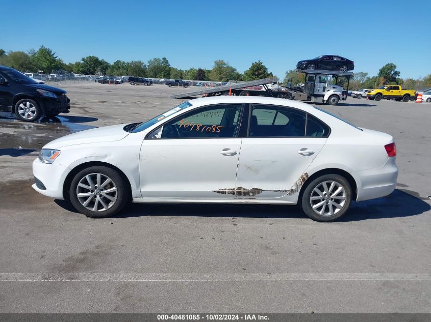 2012 VOLKSWAGEN JETTA 2.5L SE