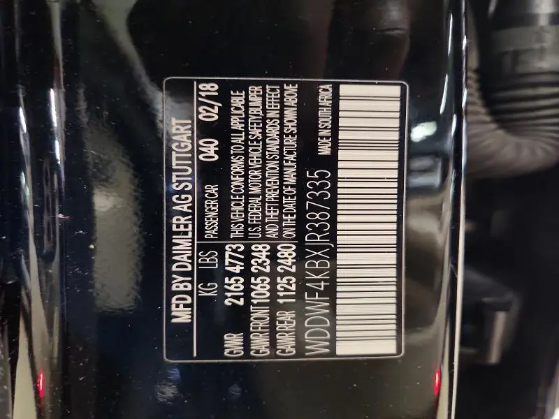 2018 MERCEDES-BENZ C 300 4MATIC  