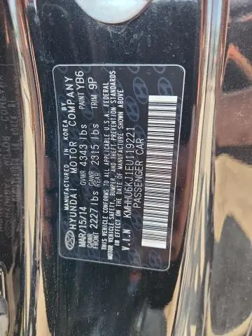 2014 HYUNDAI GENESIS COUPE 3.8L  