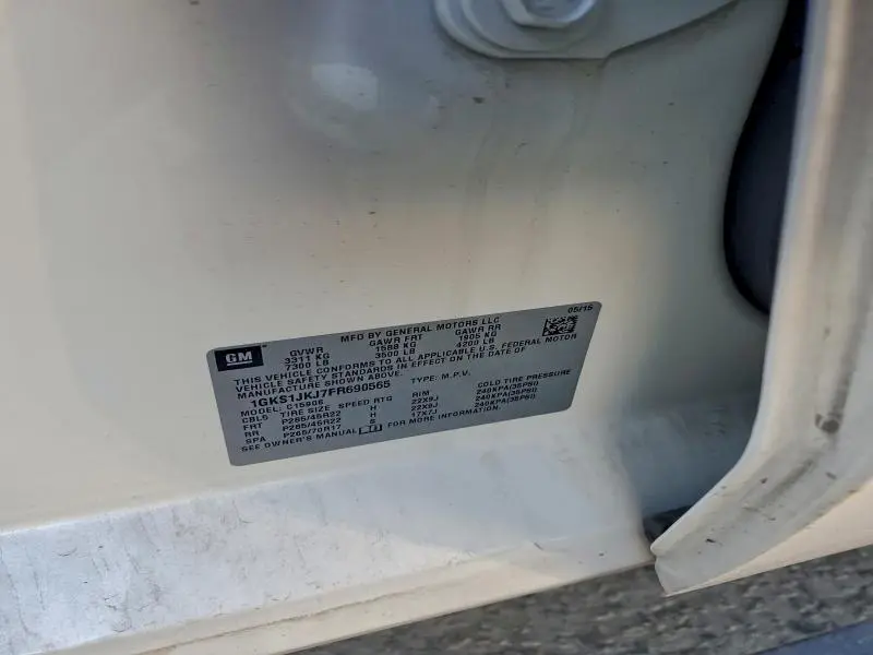 2015 GMC YUKON XL DENALI  