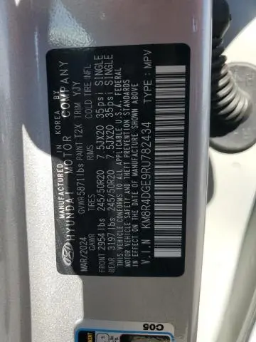 2024 HYUNDAI PALISADE SEL PREMIUM  