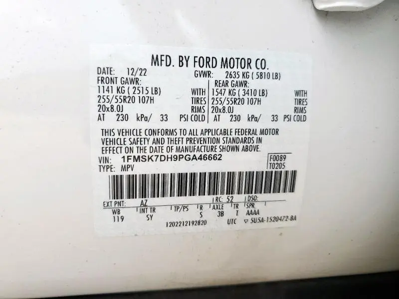 2023 FORD EXPLORER XLT  
