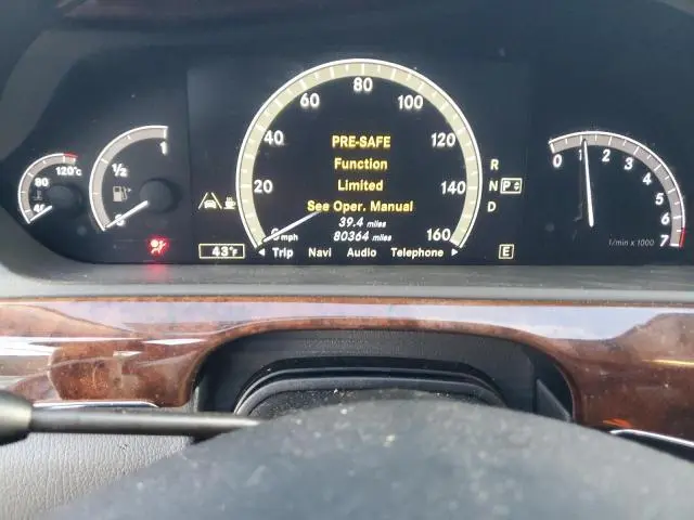 2012 MERCEDES-BENZ S 550 4MATIC  