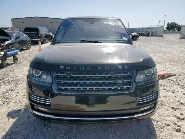 2015 LAND ROVER RANGE ROVER AUTOBIOGRAPHY  