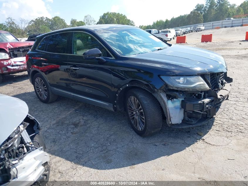 2016 LINCOLN MKX RESERVE