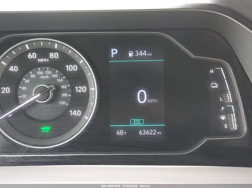 2020 HYUNDAI IONIQ HYBRID BLUE