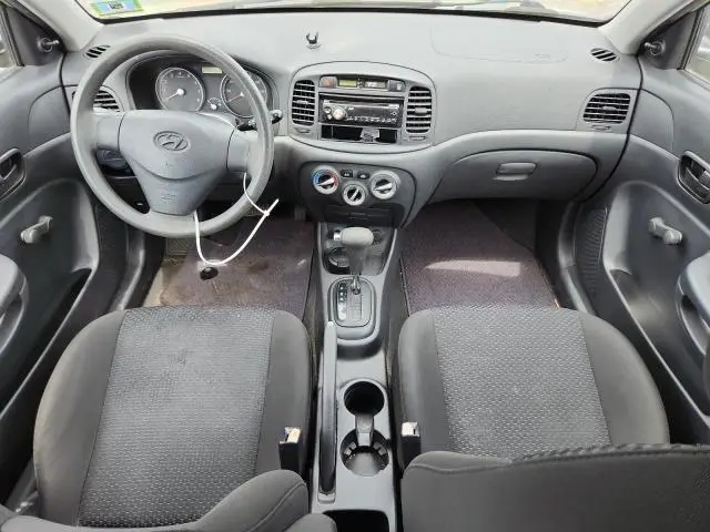 2010 HYUNDAI ACCENT BLUE  