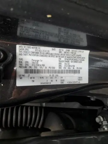 2016 FORD FOCUS SE  