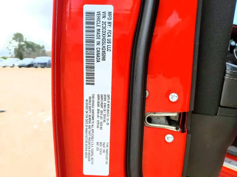 2020 DODGE CHARGER GT  