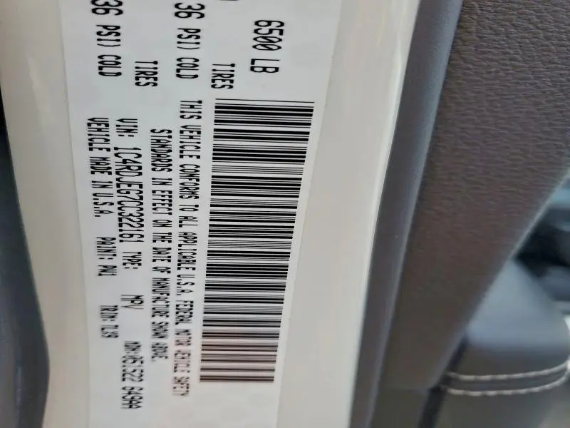 2012 DODGE DURANGO CITADEL  