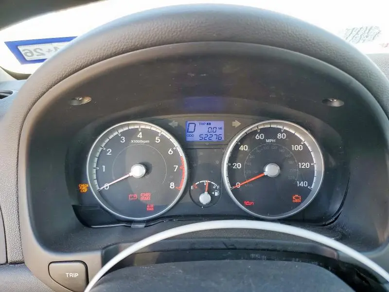 2010 HYUNDAI ACCENT BLUE  