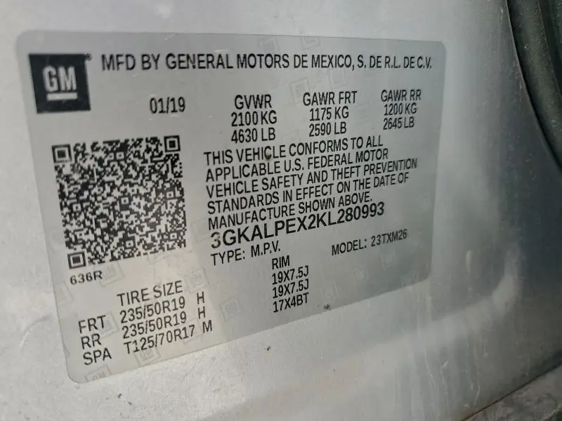 2019 GMC TERRAIN SLT  