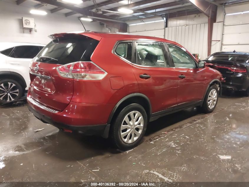 2016 NISSAN ROGUE S