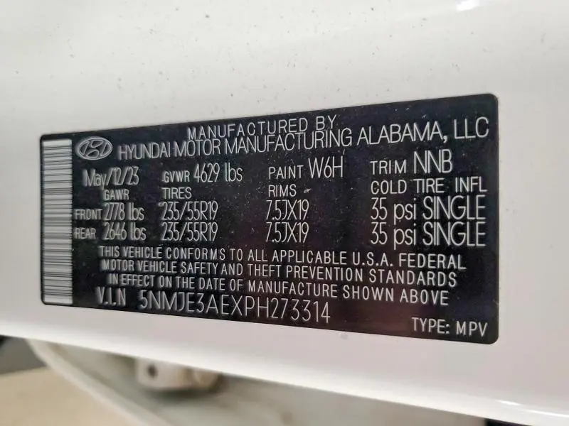 2023 HYUNDAI TUCSON LIMITED  