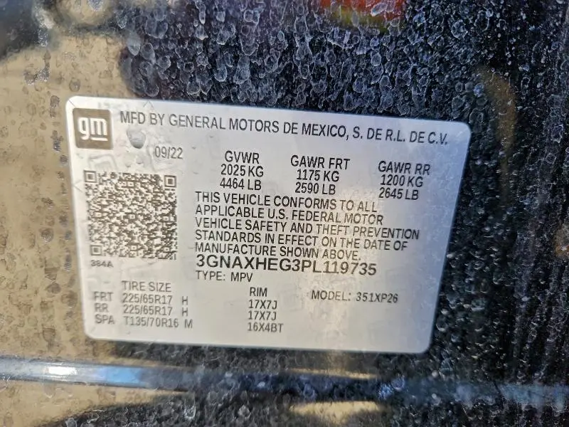 2023 CHEVROLET EQUINOX LS  