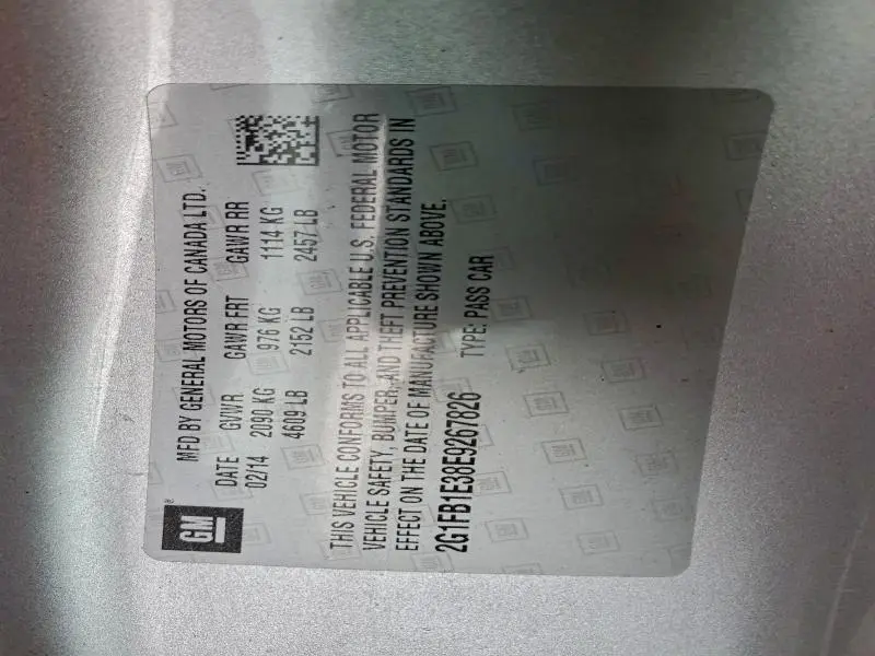 2014 CHEVROLET CAMARO LT  