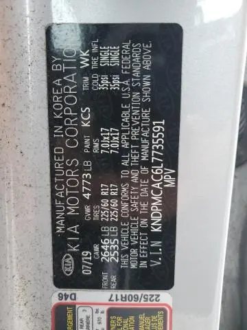 2020 KIA SPORTAGE LX  