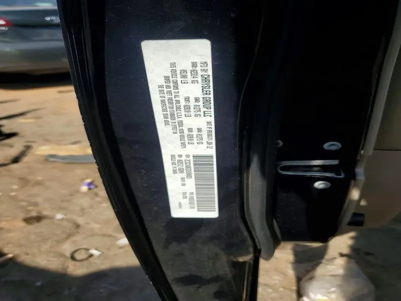 2012 DODGE CHARGER SE  