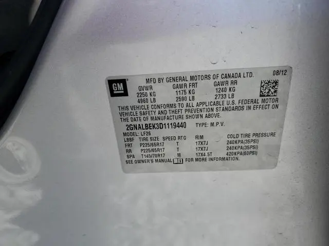 2013 CHEVROLET EQUINOX LS  