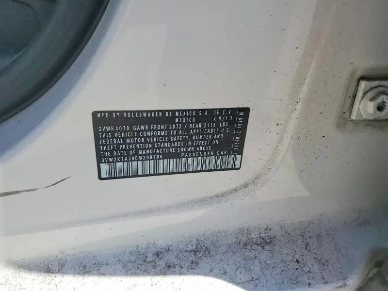2014 VOLKSWAGEN JETTA BASE  