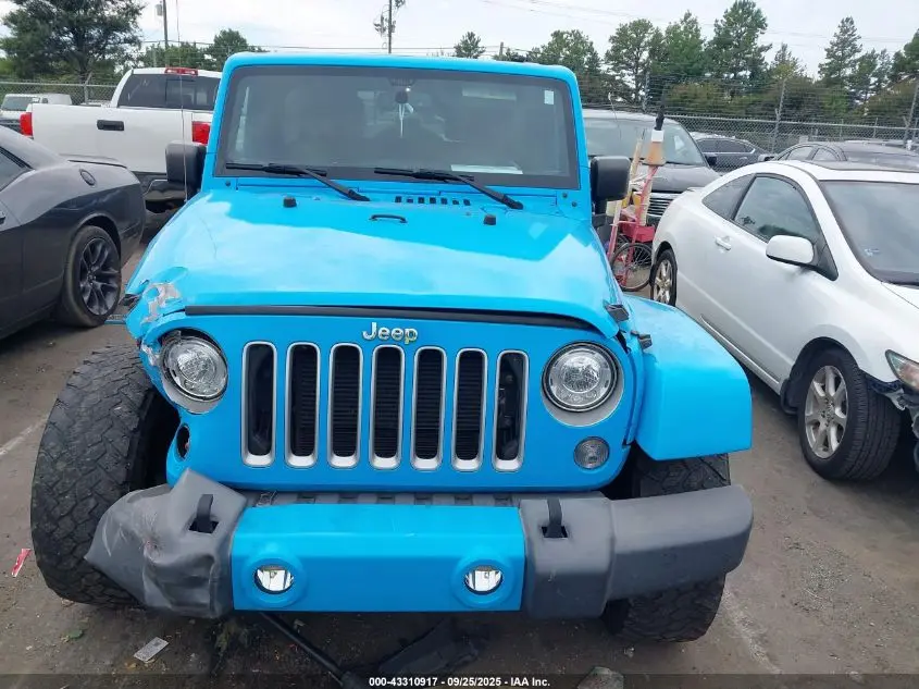 2017 JEEP WRANGLER UNLIMITED SAHARA 4X4