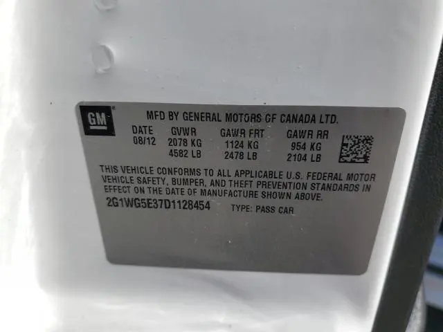 2013 CHEVROLET IMPALA LT  