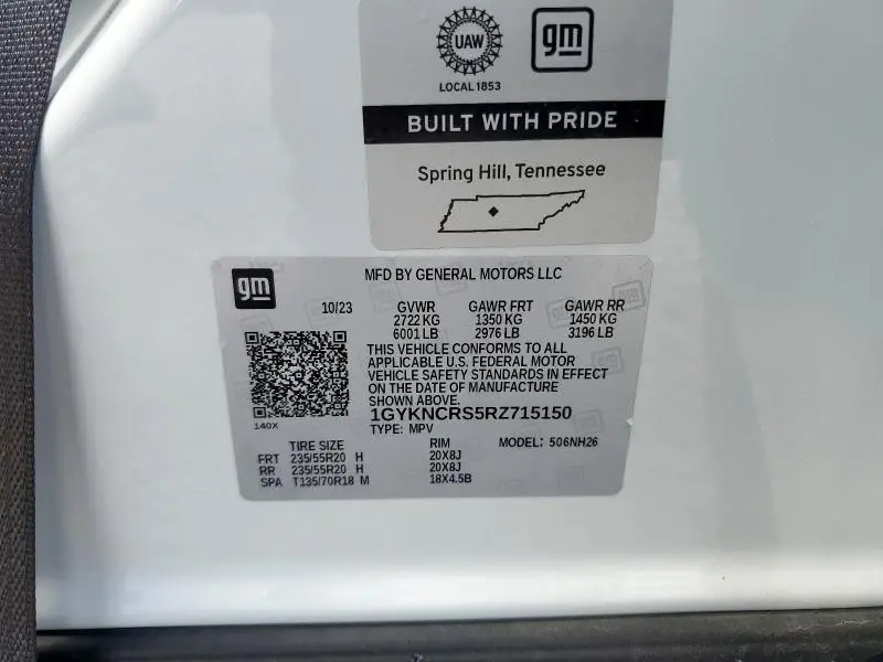 2024 CADILLAC XT5 PREMIUM LUXURY  