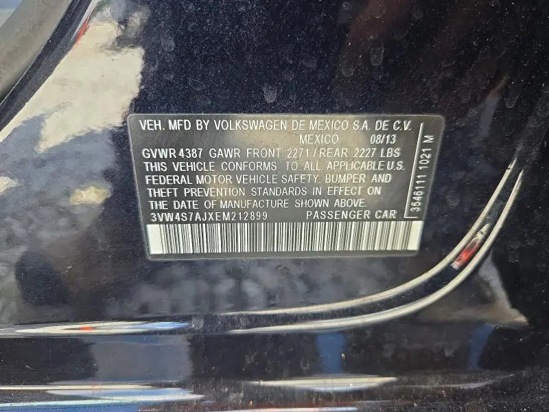 2014 VOLKSWAGEN JETTA GLI  