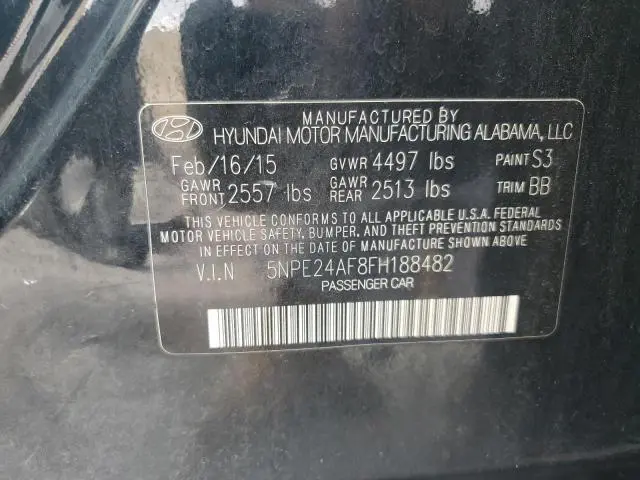 2015 HYUNDAI SONATA SE  
