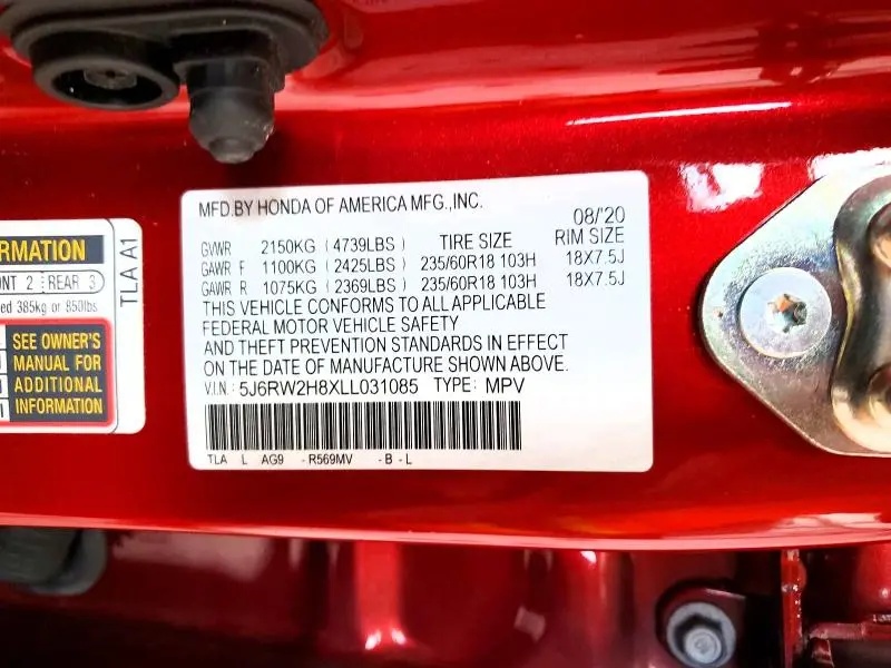 2020 HONDA CR-V EXL  