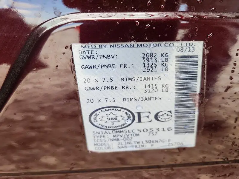 2014 INFINITI QX60 BASE  