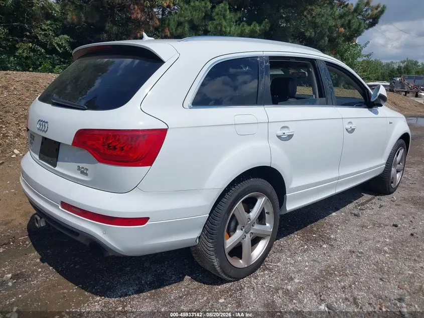 2015 AUDI Q7 3.0T S LINE PRESTIGE