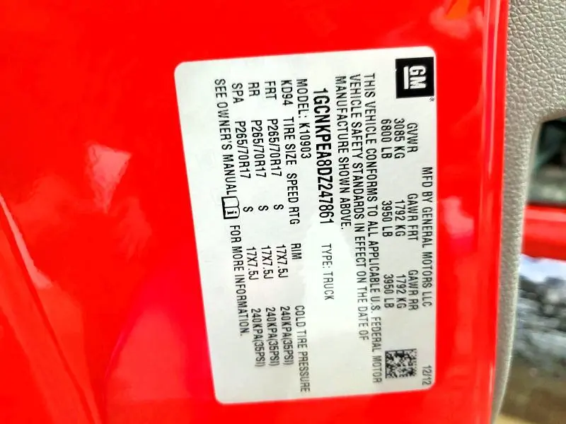 2013 CHEVROLET SILVERADO K1500  