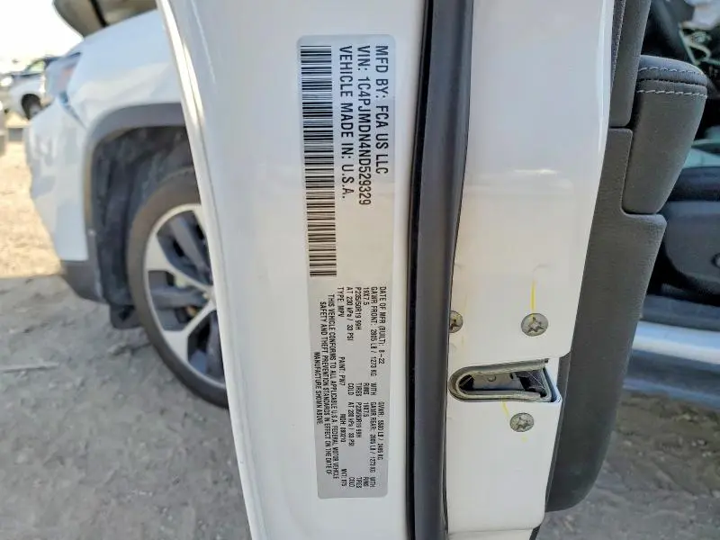 2022 JEEP CHEROKEE LIMITED  