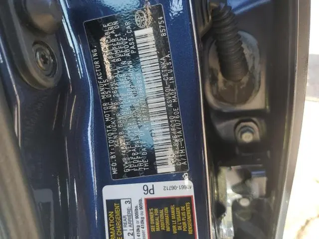 2015 TOYOTA CAMRY LE  