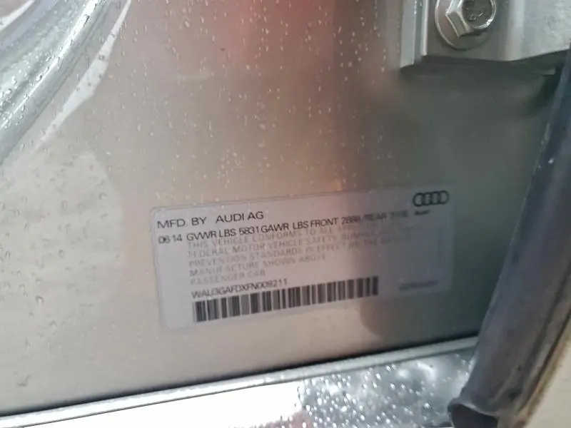 2015 AUDI A8 L QUATTRO  