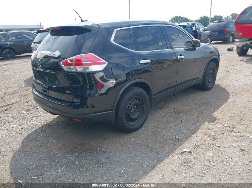 2016 NISSAN ROGUE S