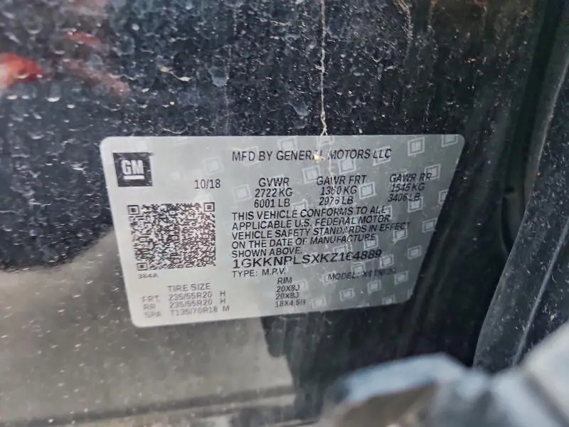 2019 GMC ACADIA DENALI  