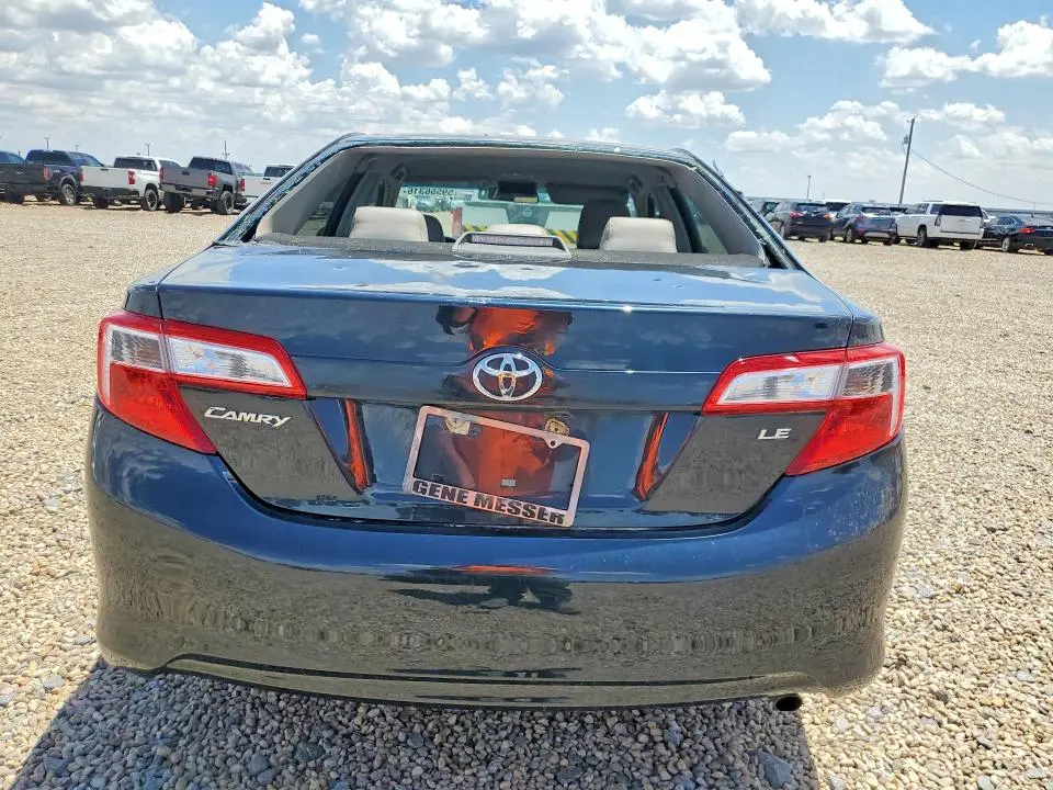 2012 TOYOTA CAMRY LE  