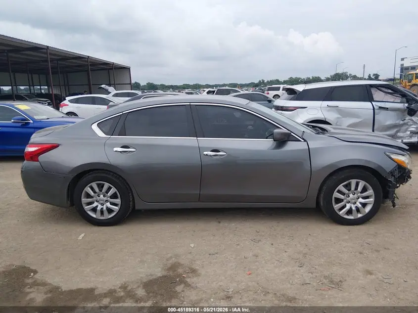 2016 NISSAN ALTIMA 2.5/2.5 S/2.5 SL/2.5 SR/2.5 SV