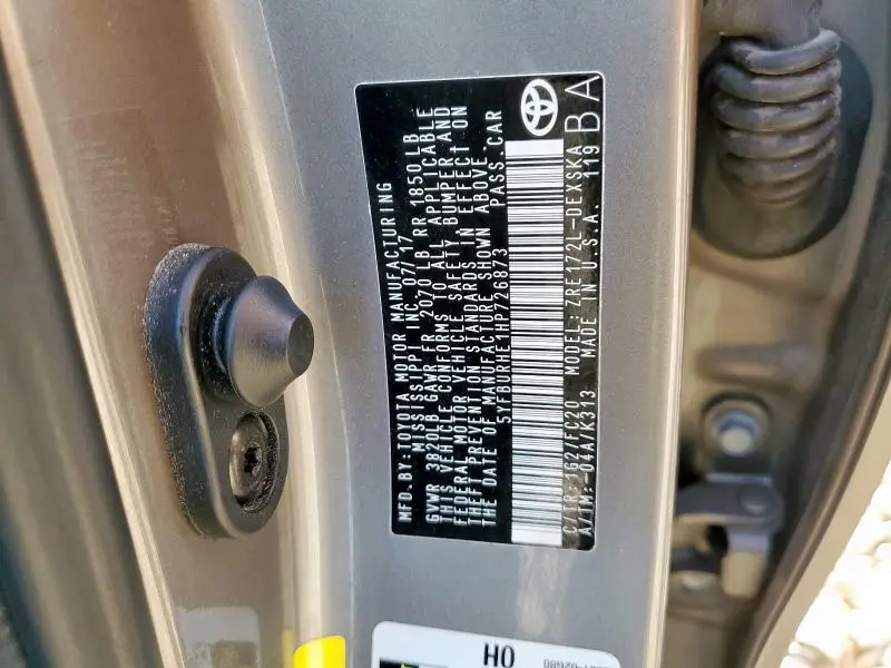2017 TOYOTA COROLLA L  