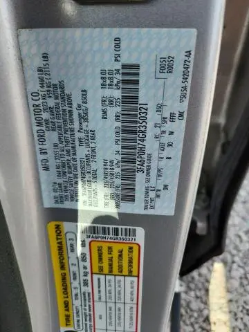 2016 FORD FUSION SE  