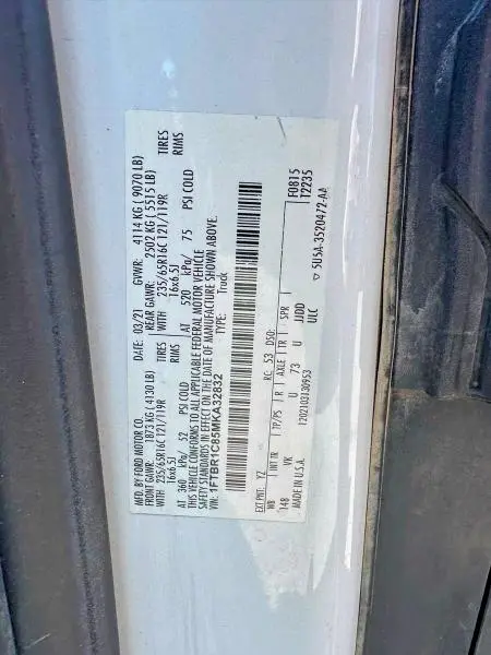 2021 FORD TRANSIT T-250  