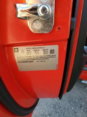 2012 CHEVROLET CORVETTE   